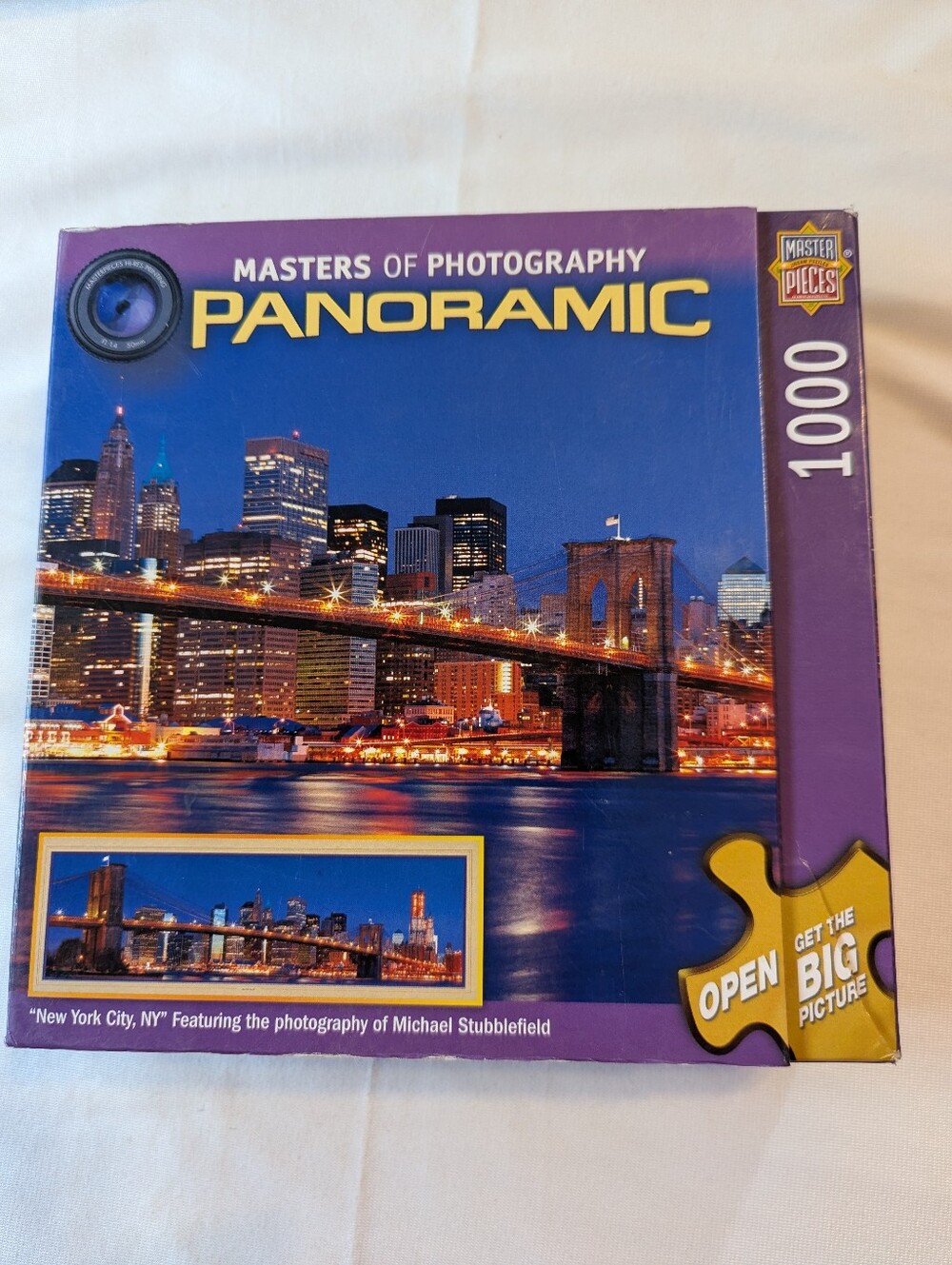 Panoramic New York City 1000 Piece Jigsaw Puzzle By Master Pieces BNWT